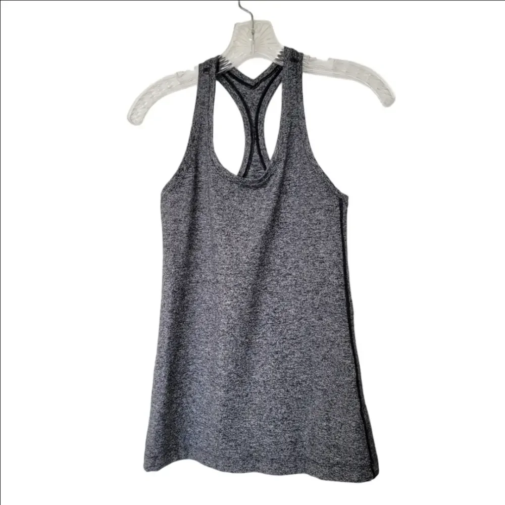 LULULEMON Gray Women's Racerback Tank Top - Picture 6 of 7